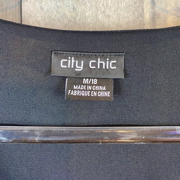 City Chic Floral Paradise Long Sleeve Maxi Dress Size 18. - Picture 13 of 15